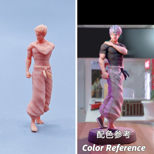 1/64 1/43 Figurines Scale Model Resin Jujutsu Kaisen‌ Gojo Uncolored Miniatures Diorama Hand-painted D104