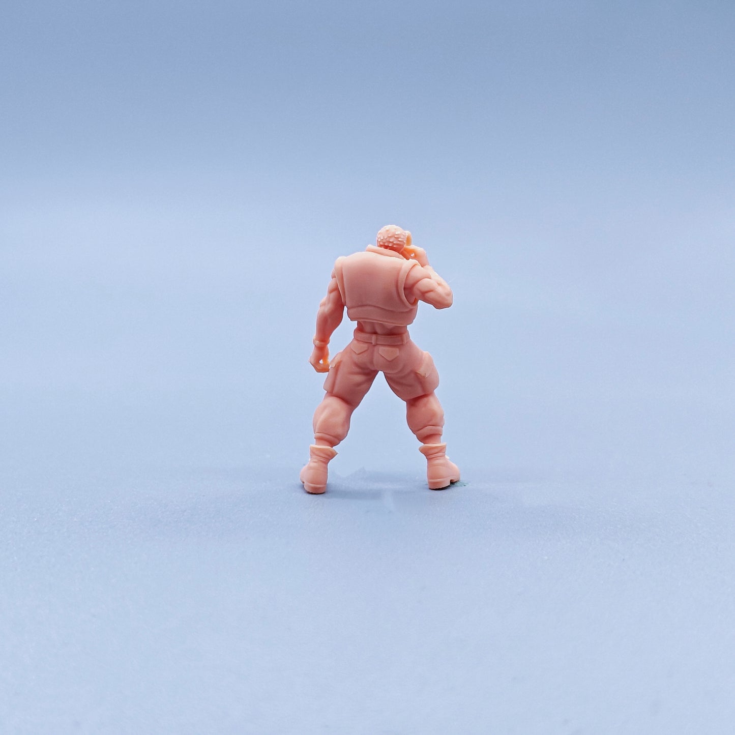 1/64 1/43 Figurines Scale Model Resin Street Fighter Charlie Nash Uncolored Miniatures Diorama Hand-painted C318
