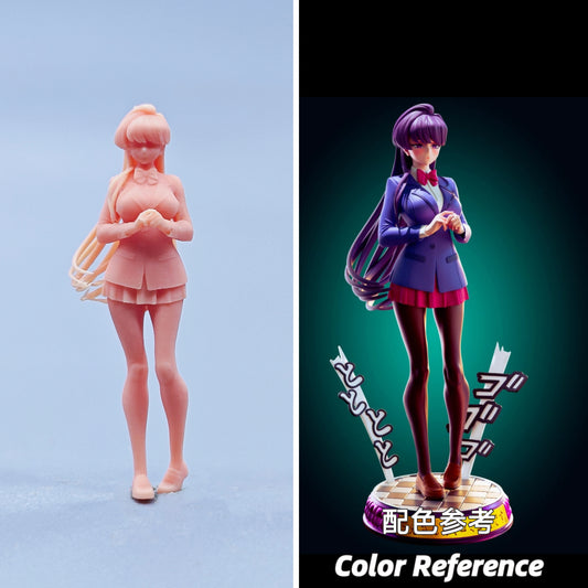 1/64 1/43 Figurines Scale Model Resin Gu Jian Classmate Uncolored Miniatures Diorama Hand-painted D706 D707