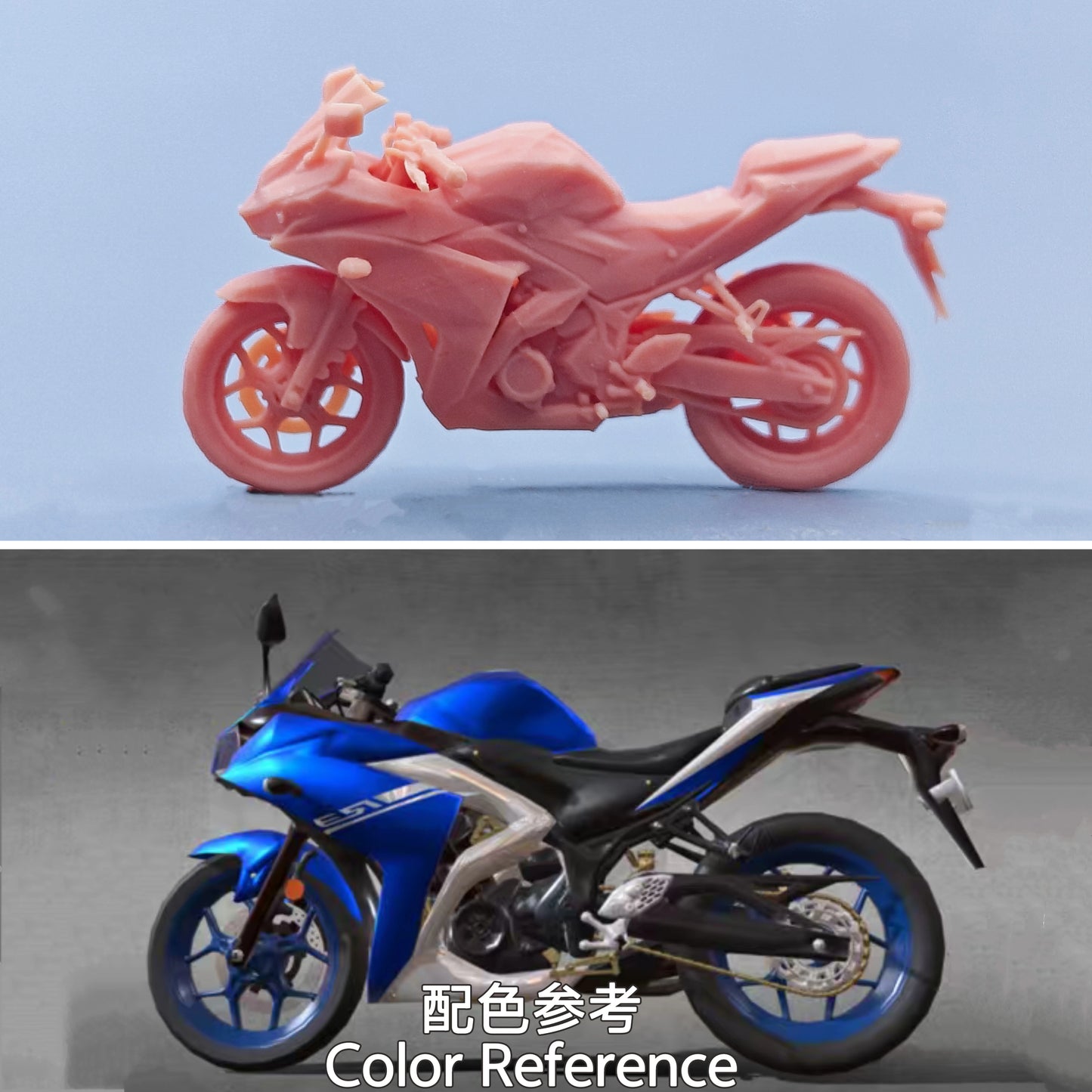 1/64 1/43 Figurines Scale Model Resin Yamaha Uncolored Miniatures Diorama Hand-painted D903