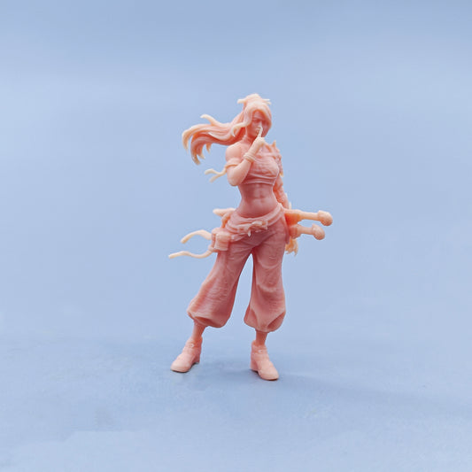 1/64 1/43 Figurines Scale Model Resin The Cool Female General Booed Uncolored Miniatures Diorama Hand-painted D515
