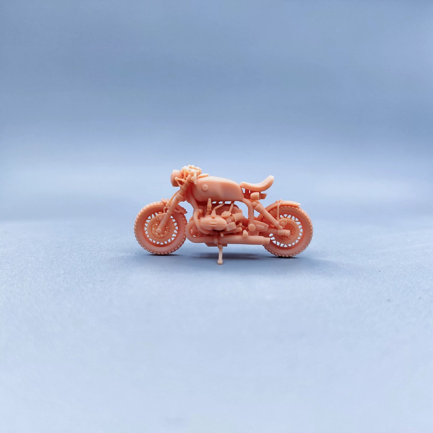 1/64 1/43 Figurines Scale Model Resin Cafe RacerR100 Uncolored Miniatures Diorama Hand-painted  W613 W614