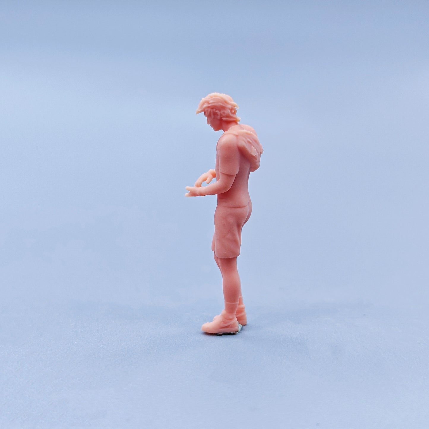 1/64 1/43 Figurines Scale Model Resin Standing Posture Male Rider Uncolored Miniatures Diorama Hand-painted D131