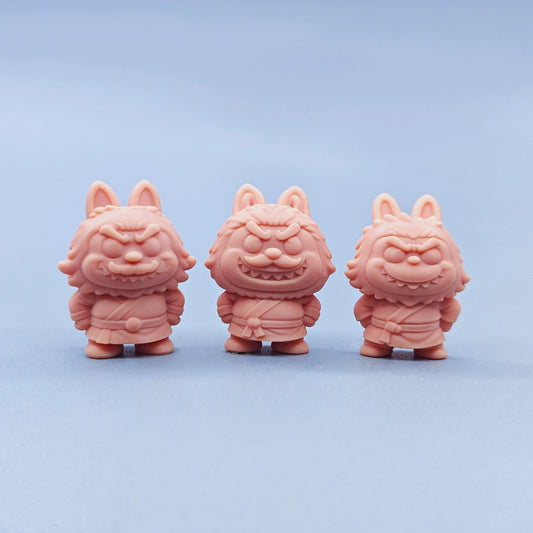 1/64 1/43 Figurines Scale Model Resin Zhang Fei Bulala Uncolored Miniatures Diorama Hand-painted D019 D021