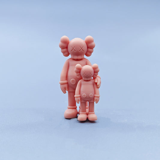 1/64 1/43 Figurines Scale Model Resin Dolls with Children Uncolored Miniatures Diorama Hand-painted  C925