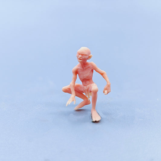1/64 1/43 Figurines Scale Model Resin The Lord of The Rings Gollum Uncolored Miniatures Diorama Hand-painted D529