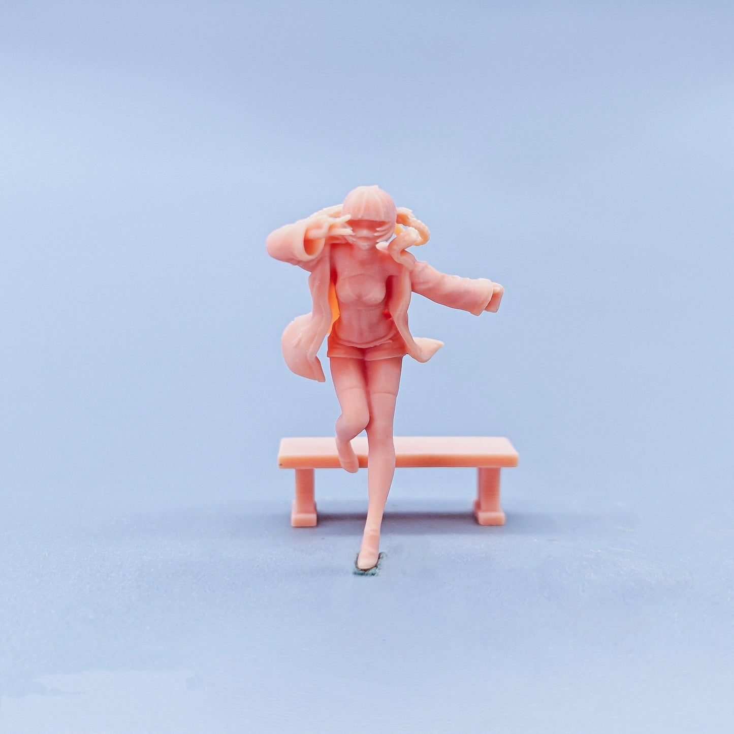 1/64 1/43 Figurines Scale Model Resin Nazuna Uncolored Miniatures Diorama Hand-painted D003 D004