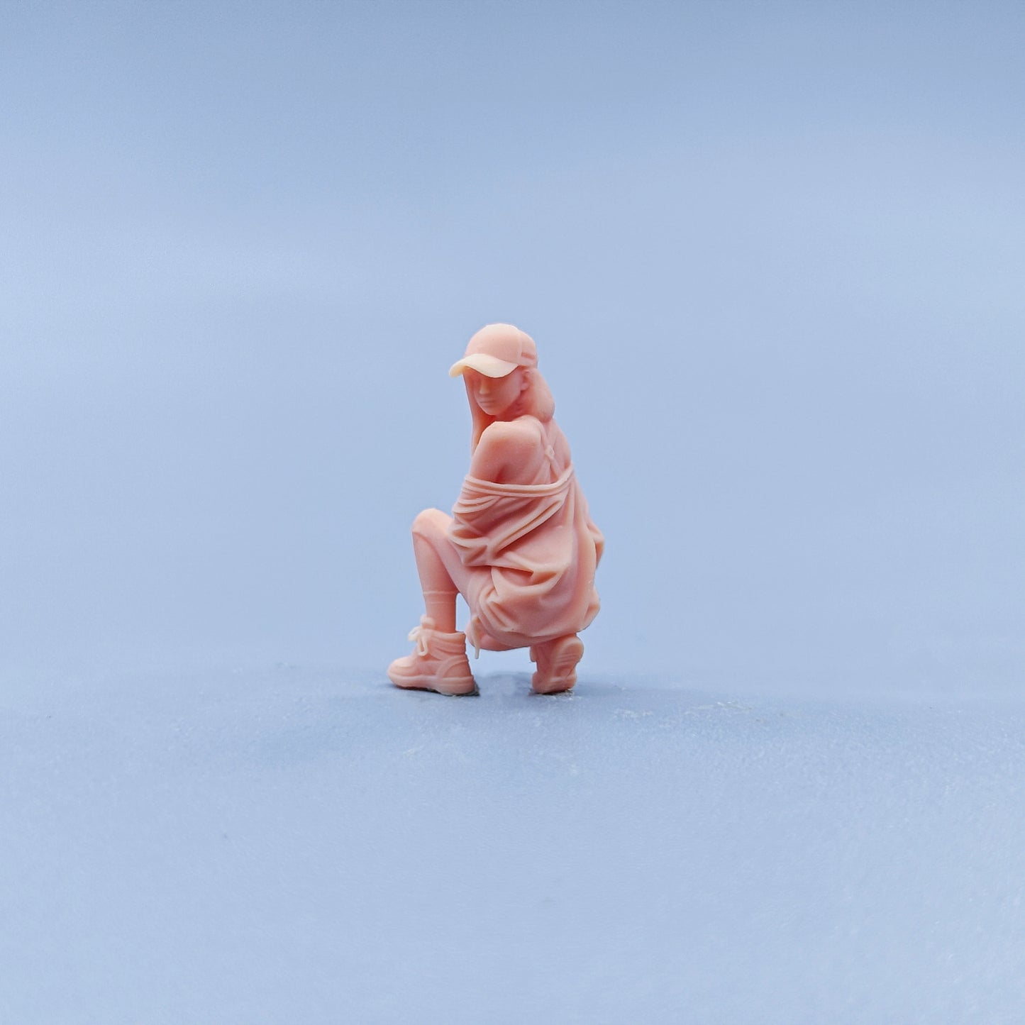 1/64 1/43 Figurines Scale Model Resin Bareback Loose Clothing Beauty Uncolored Miniatures Diorama Hand-painted D536