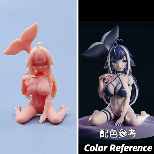 1/64 1/43 Figurines Scale Model Resin Cat Whale Shylily Uncolored Miniatures Diorama Hand-painted D631