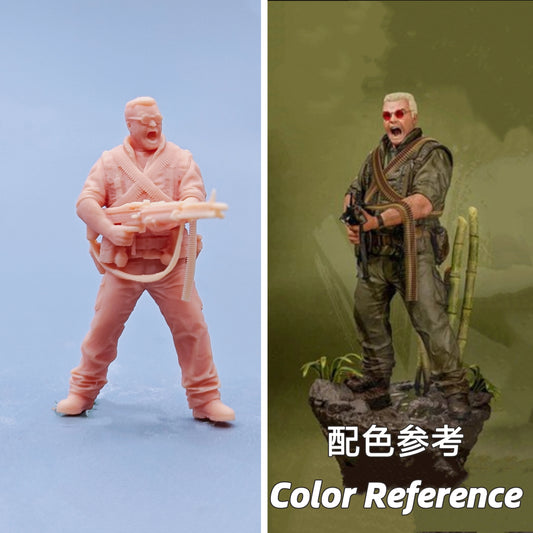 1/64 1/43 Figurines Scale Model Resin Jeff Portney Uncolored Miniatures Diorama Hand-painted C916 C917