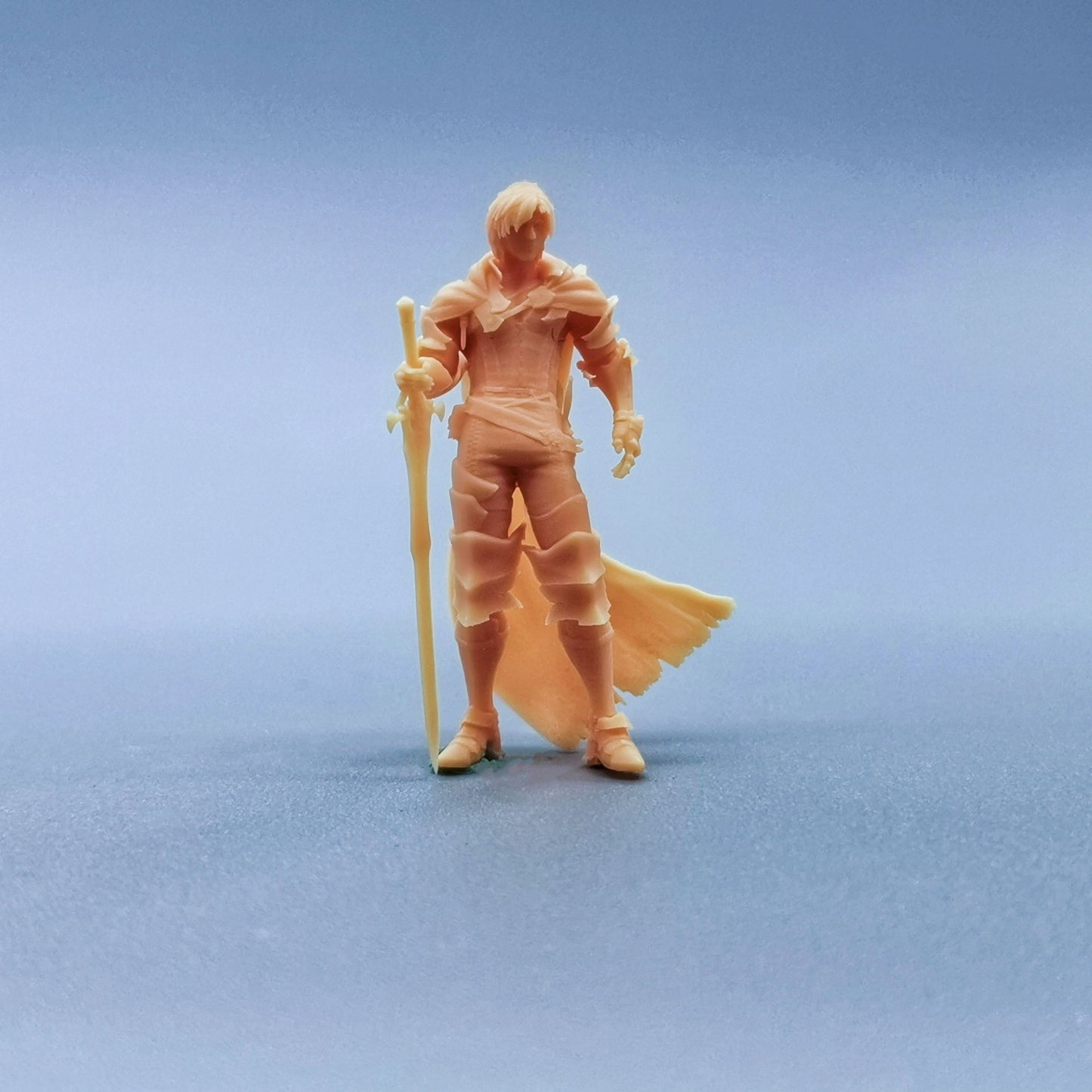 1/64 1/43 Figurines Scale Model Resin Sword Wielding Knight Uncolored Miniatures Diorama Hand-painted C007