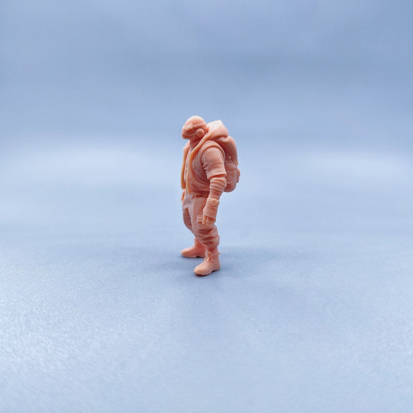 1/64 1/43 Figurines Scale Model Resin Cyberpunk Turtle Man Uncolored Miniatures Diorama Hand-painted W527
