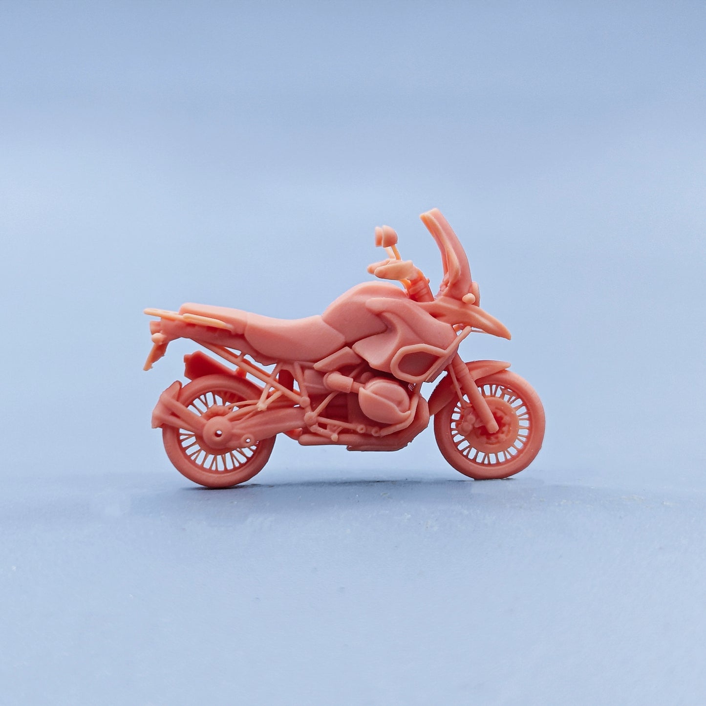 1/64 1/43 Figurines Scale Model Resin Car Water Bird Uncolored Miniatures Diorama Hand-painted D827