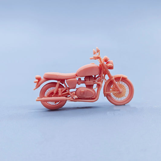 1/64 1/43 Figurines Scale Model Resin Motorcycle Uncolored Miniatures Diorama Hand-painted D914