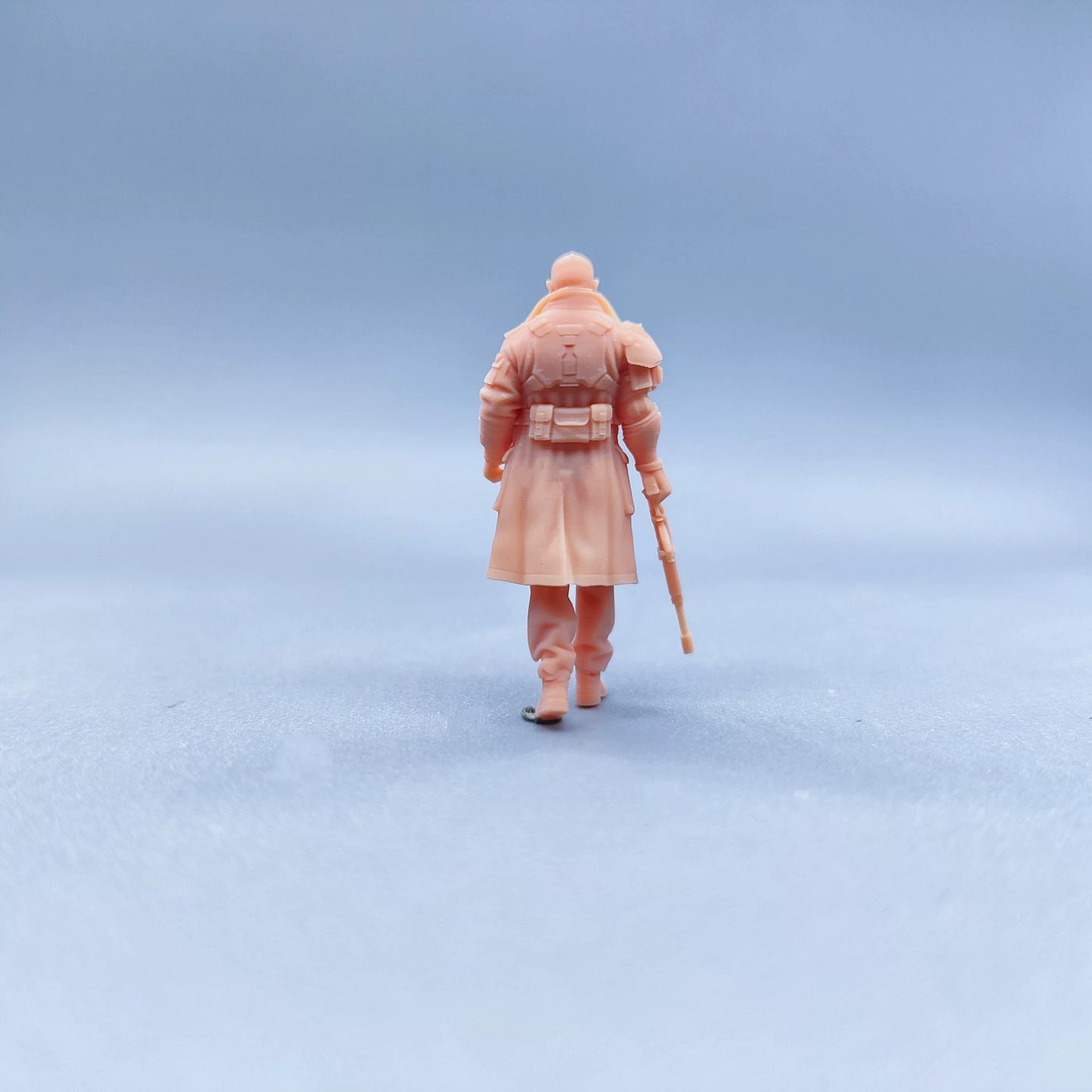 1/64 1/43 Figurines Scale Model Resin Windbreaker European and American strong man Uncolored Miniatures Diorama Hand-painted W531