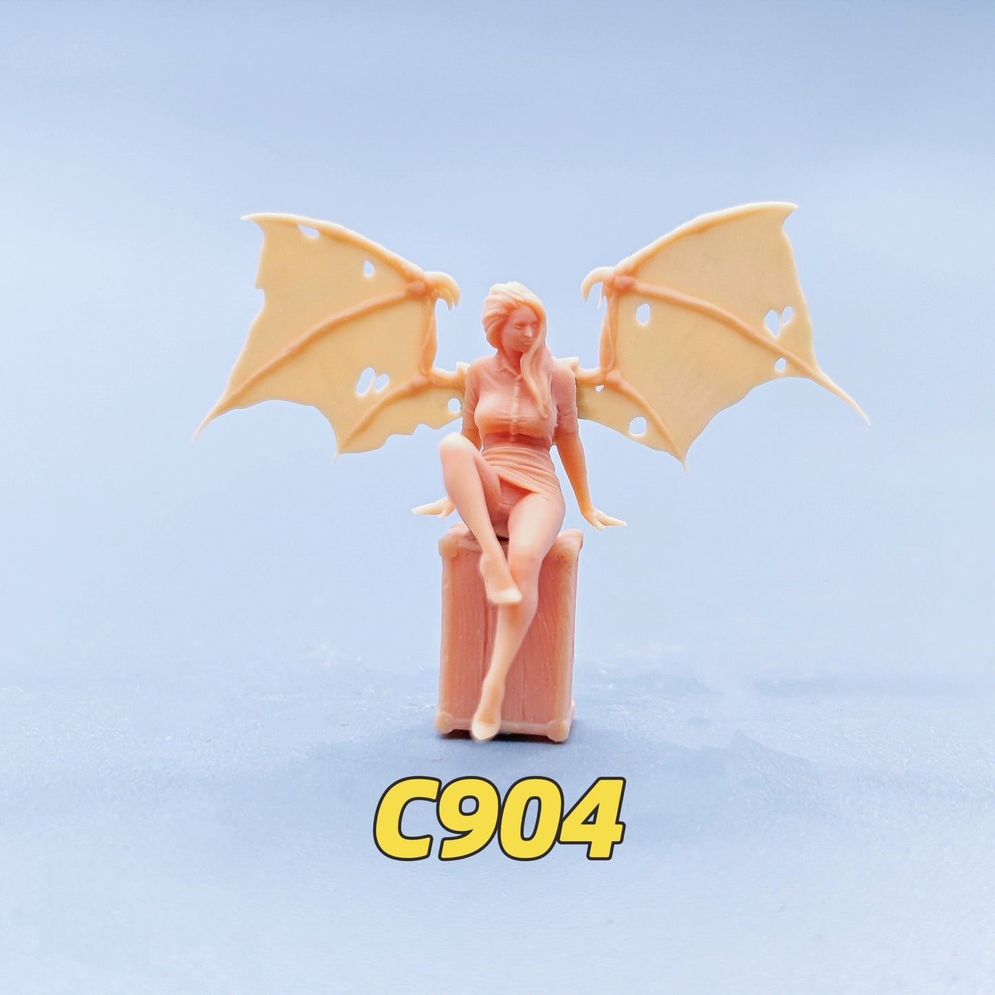 1/64 1/43 Figurines Scale Model Resin Devil Girl Uncolored Miniatures Diorama Hand-painted C901 C904