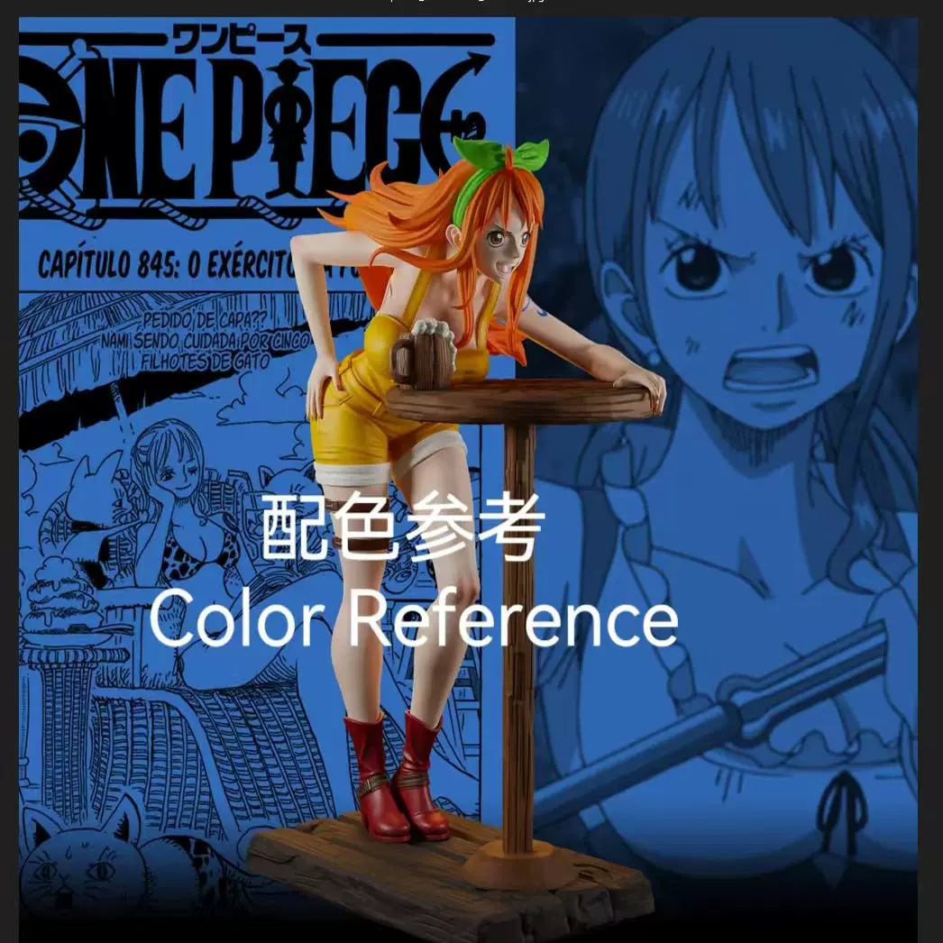 1/64 1/43 Figurines Scale Model Resin One Piece Bar Nami Uncolored Miniatures Diorama Hand-painted C026