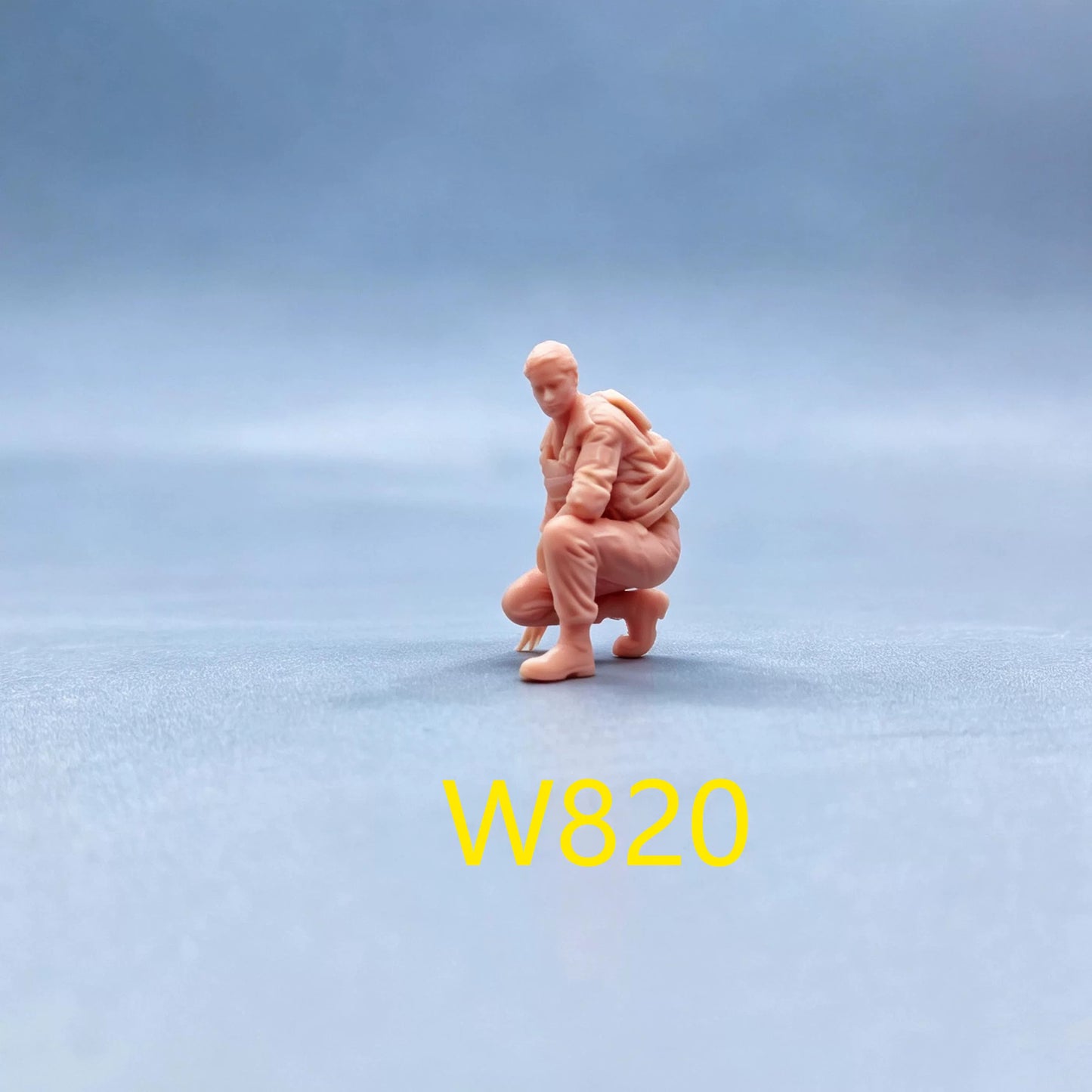 1/64 1/43 Figurines Scale Model Resin Female Soldiers in The Battlefield Uncolored Miniatures Diorama Hand-painted W819 W823