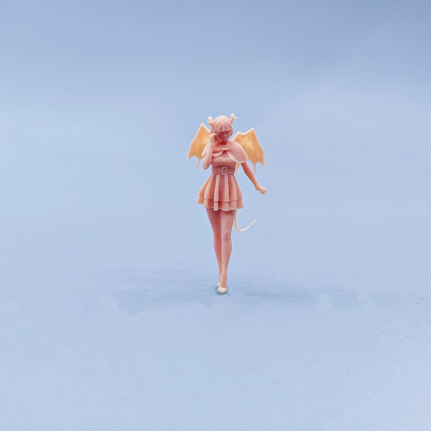1/64 1/43 Figurines Scale Model Resin Christmas Beauty Demon Uncolored Miniatures Diorama Hand-painted C514