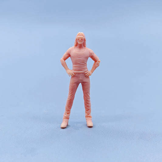 1/64 1/43 Figurines Scale Model Resin Uncle Cyber Uncolored Miniatures Diorama Hand-painted D326