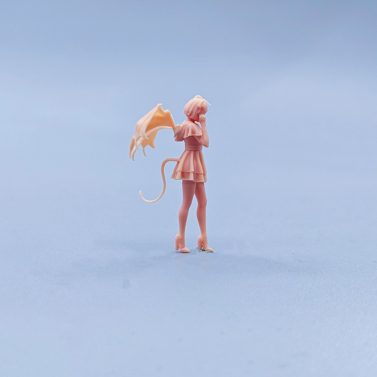 1/64 1/43 Figurines Scale Model Resin Christmas Beauty Demon Uncolored Miniatures Diorama Hand-painted C514