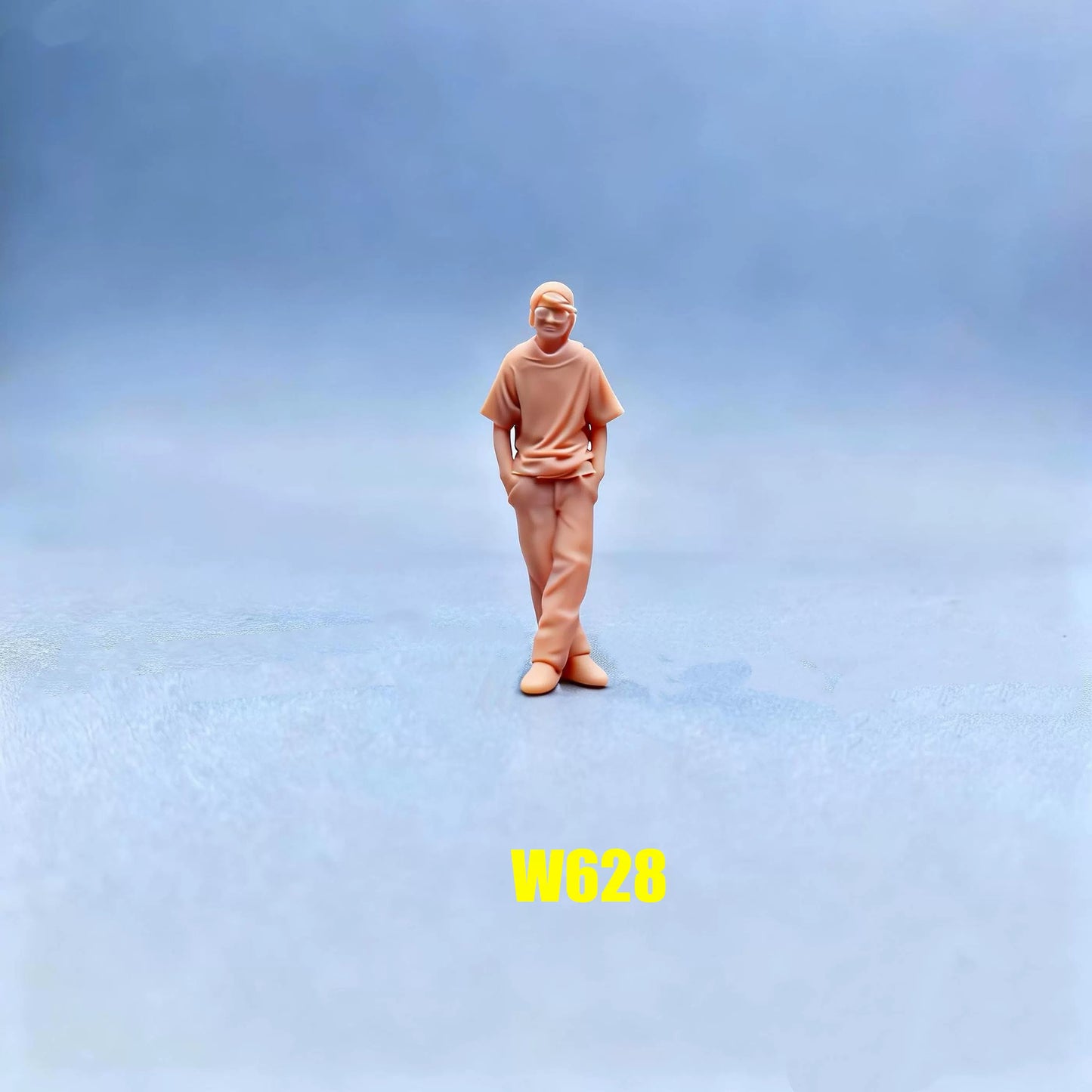 1/64 1/43 Figurines Scale Model Resin Car Modification Player Uncolored Miniatures Diorama Hand-painted W626 W629