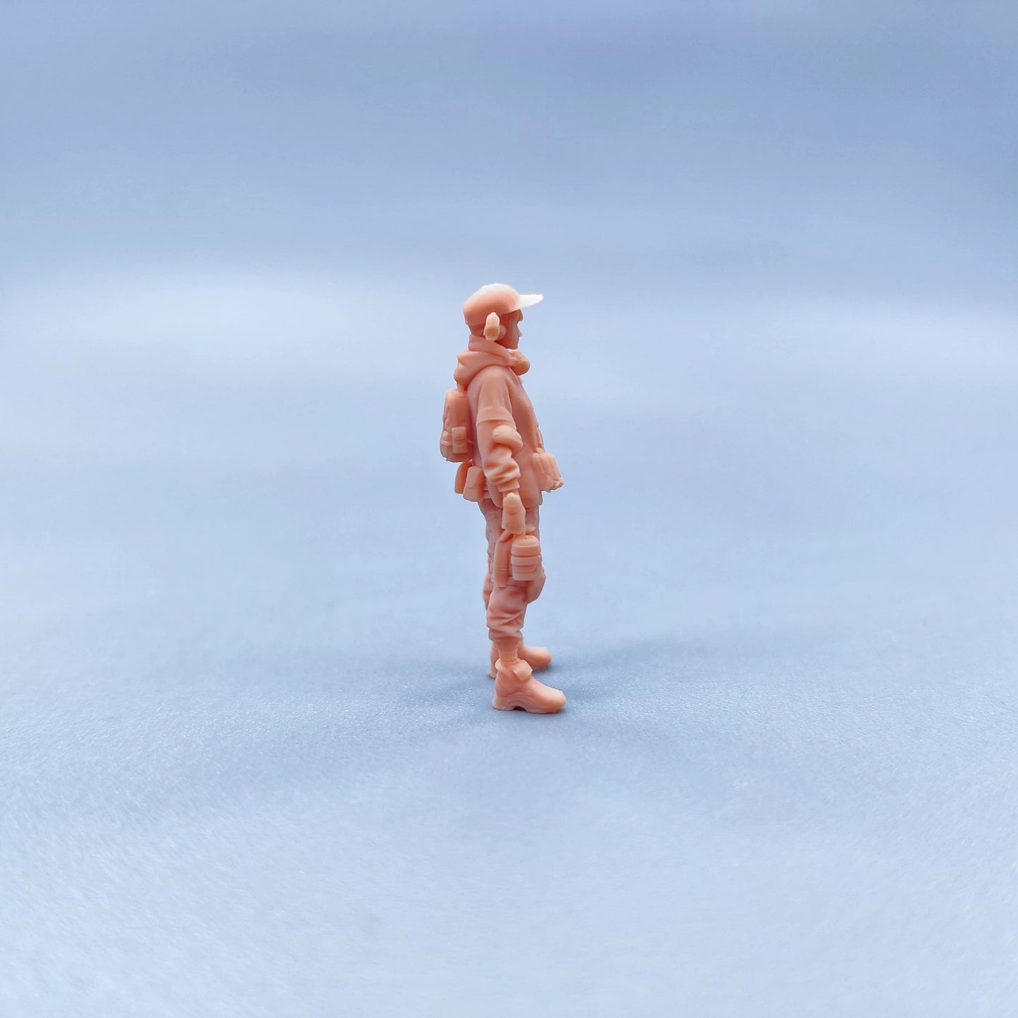 1/64 1/43 Figurines Scale Model Resin Cute Cyberpunk Girl Uncolored Miniatures Diorama Hand-painted W523