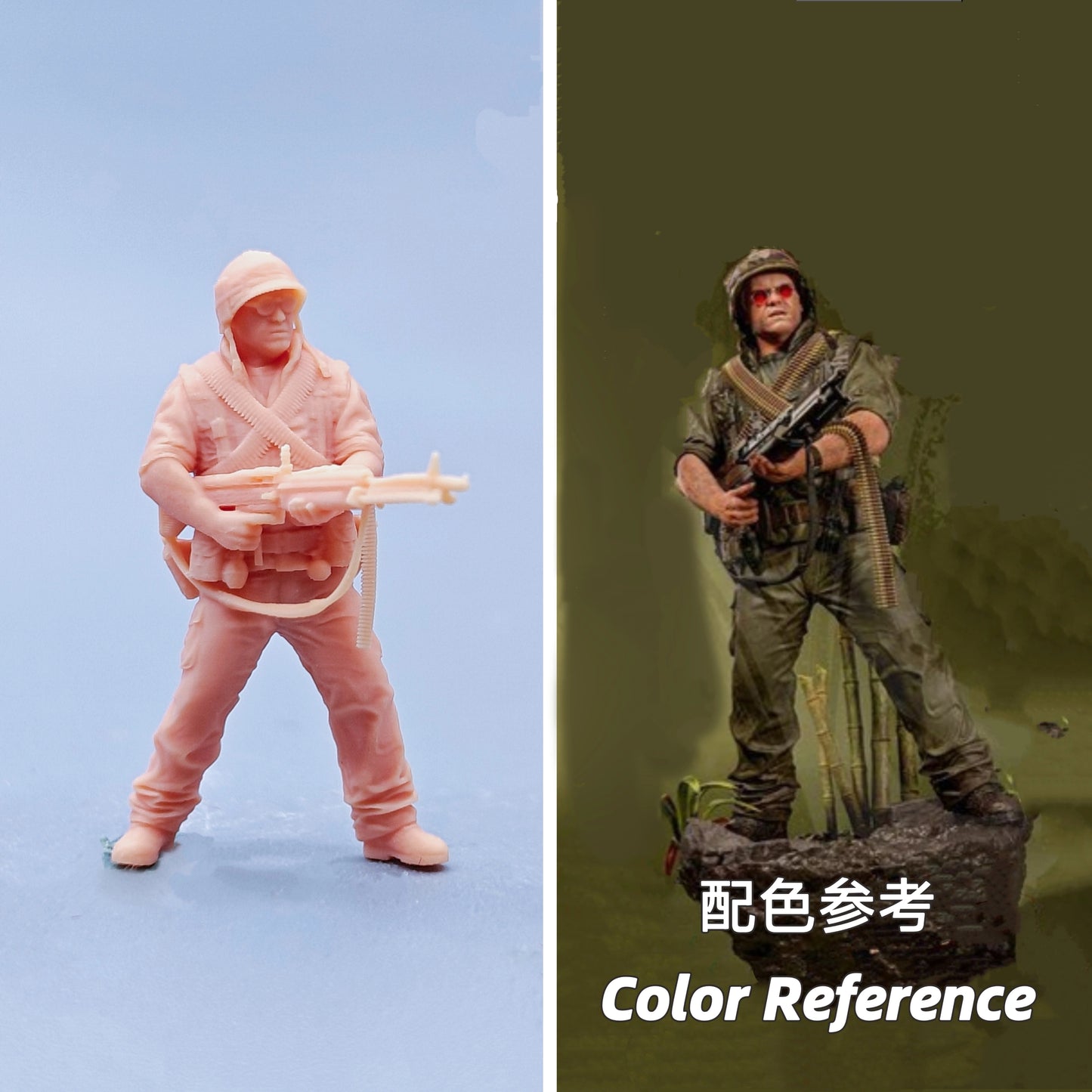 1/64 1/43 Figurines Scale Model Resin Jeff Portney Uncolored Miniatures Diorama Hand-painted C916 C917
