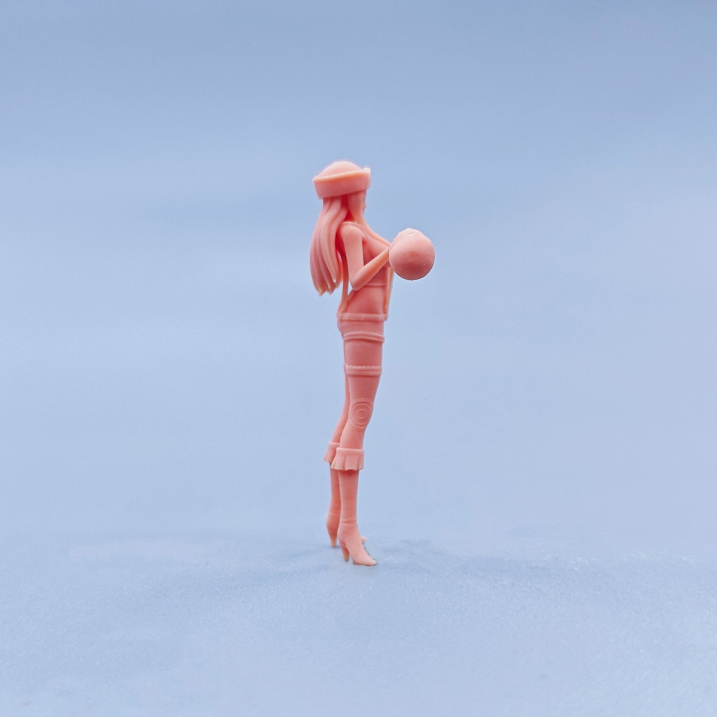 1/64 1/43 Figurines Scale Model Resin Jewelry Bonney  Uncolored Miniatures Diorama Hand-painted D635 D636