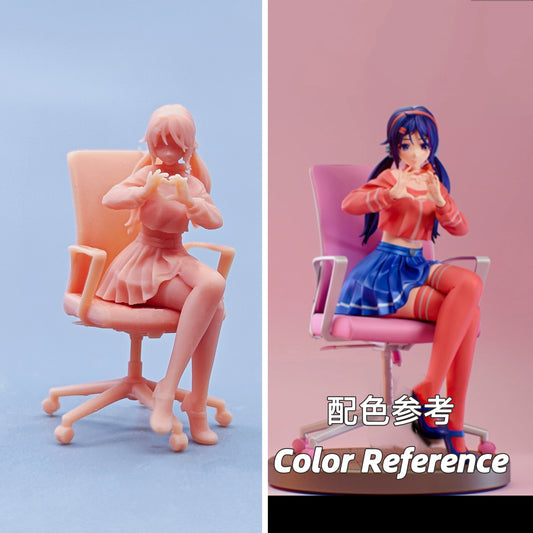 1/64 1/43 Figurines Scale Model Resin Mita Uncolored Miniatures Diorama Hand-painted C935