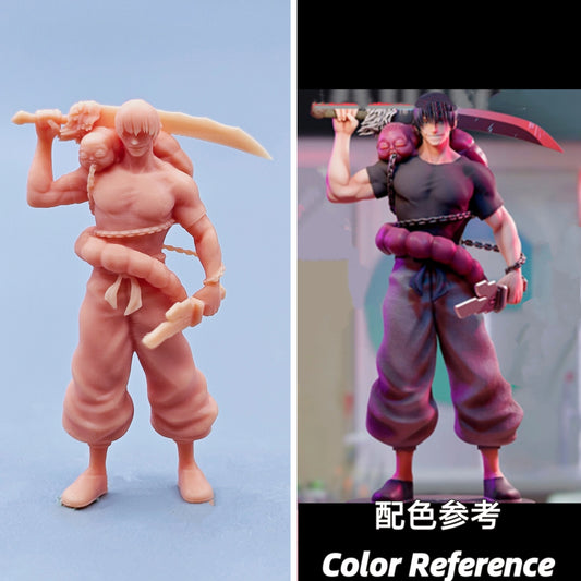 1/64 1/43 Figurines Scale Model Resin Jujutsu Kaisen‌ Tojo Uncolored Miniatures Diorama Hand-painted D103