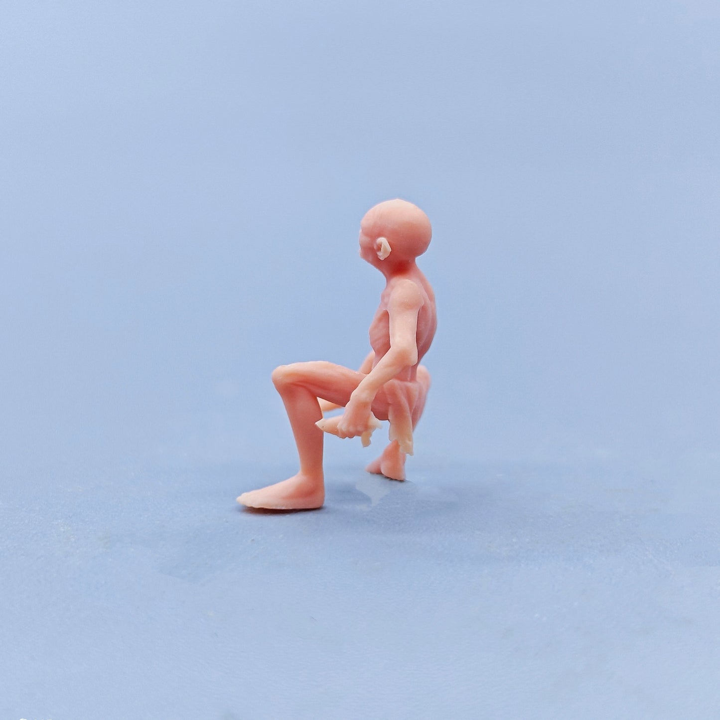 1/64 1/43 Figurines Scale Model Resin The Lord of The Rings Gollum Uncolored Miniatures Diorama Hand-painted D529