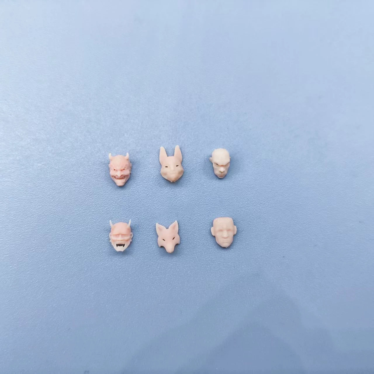 1/64 1/43 Figurines Scale Model Resin Mask Uncolored Miniatures Diorama Hand-painted W515