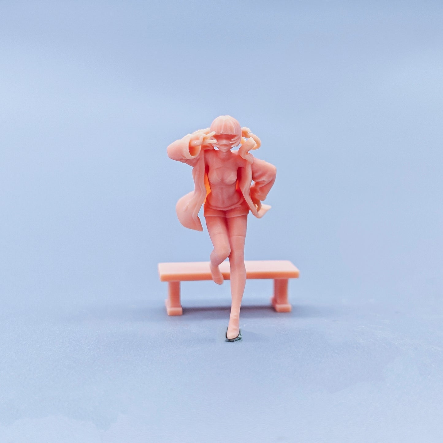 1/64 1/43 Figurines Scale Model Resin Nazuna Uncolored Miniatures Diorama Hand-painted D003 D004