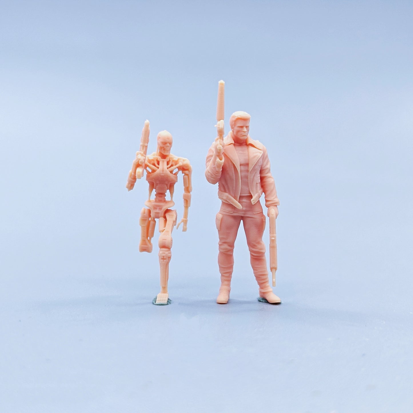1/64 1/43 Figurines Scale Model Resin Terminator Robot Killer Uncolored Miniatures Diorama Hand-painted C729