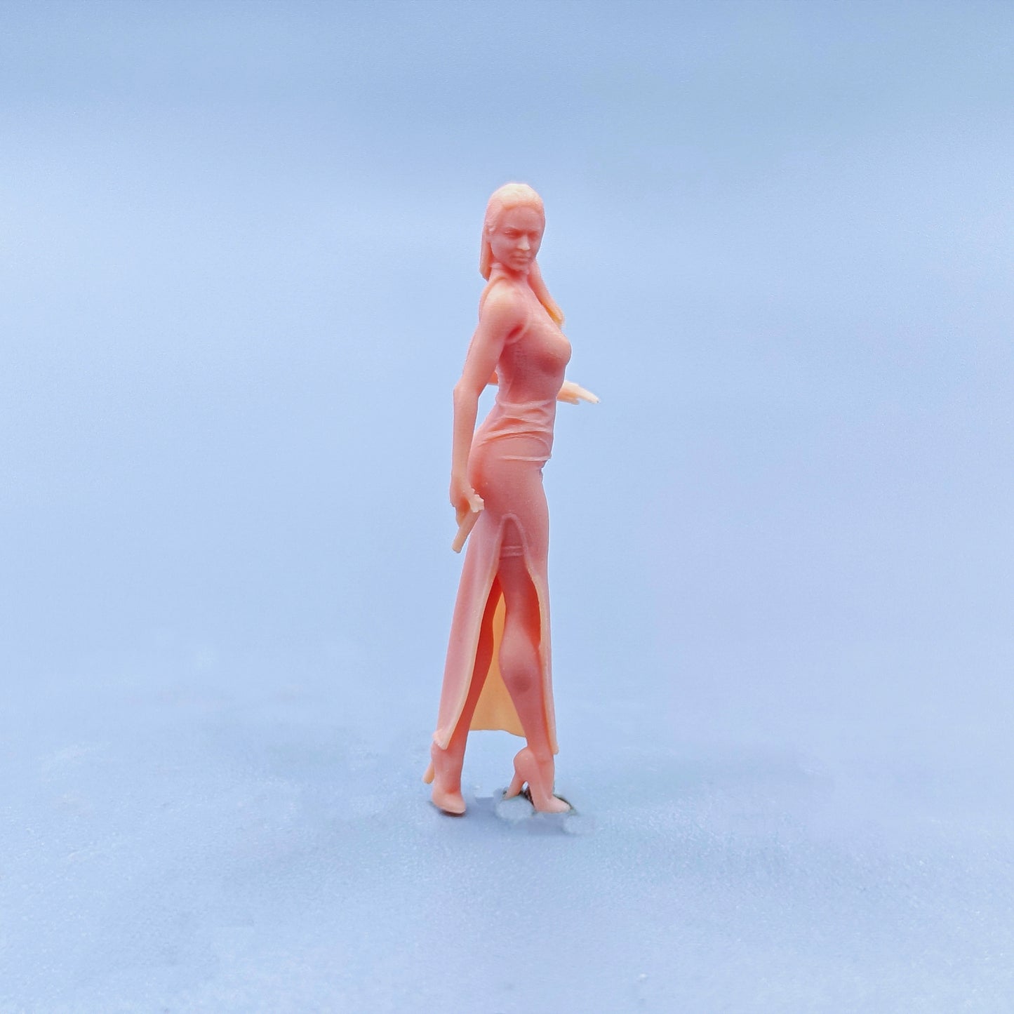 1/64 1/43 Figurines Scale Model Resin Killer Men and Women Uncolored Miniatures Diorama Hand-painted D504 D505