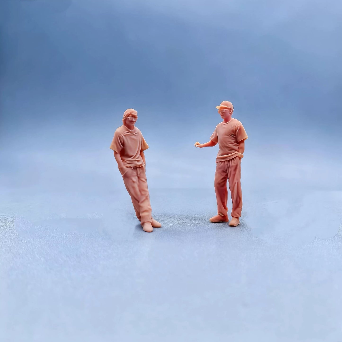 1/64 1/43 Figurines Scale Model Resin Car Modification Player Uncolored Miniatures Diorama Hand-painted W626 W629