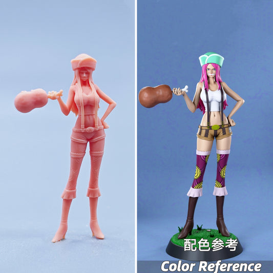 1/64 1/43 Figurines Scale Model Resin Jewelry Bonney  Uncolored Miniatures Diorama Hand-painted D635 D636