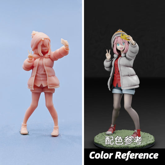 1/64 1/43 Figurines Scale Model Resin Gewuyuan Fuzi Uncolored Miniatures Diorama Hand-painted C907 C908