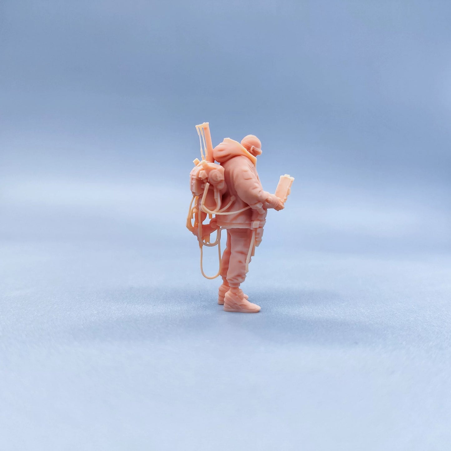 1/64 1/43 Figurines Scale Model Resin Cyberpunk Cool Old Man Punk Uncolored Miniatures Diorama Hand-painted W528