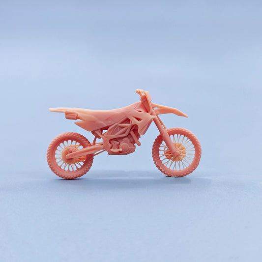 1/64 1/43 Figurines Scale Model Resin Off-road Motorcycle Uncolored Miniatures Diorama Hand-painted D905