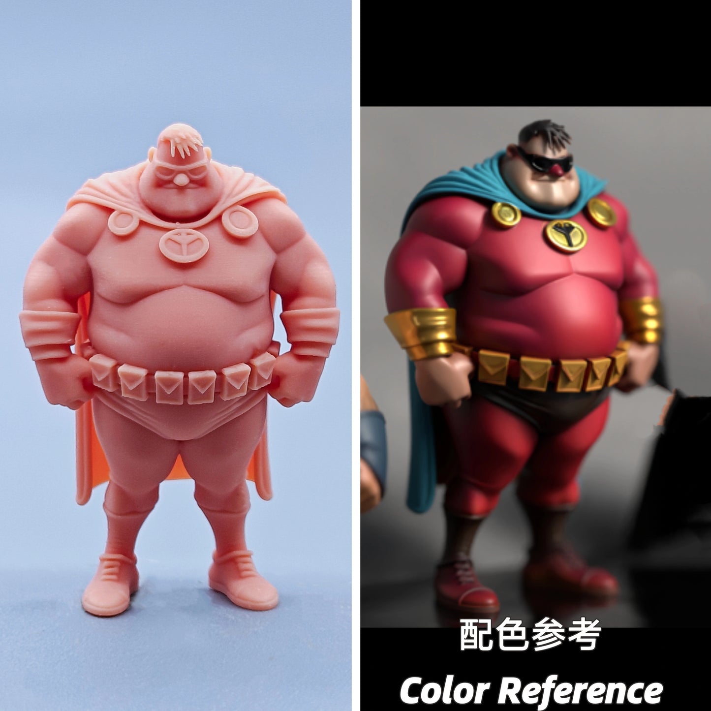 1/64 1/43 Figurines Scale Model Resin Fat Hero Uncolored Miniatures Diorama Hand-painted D813 D819