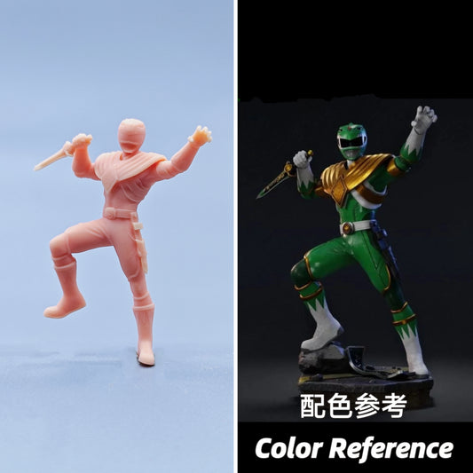 1/64 1/43 Figurines Scale Model Resin Extraordinary Team Green Warrior Uncolored Miniatures Diorama Hand-painted D619