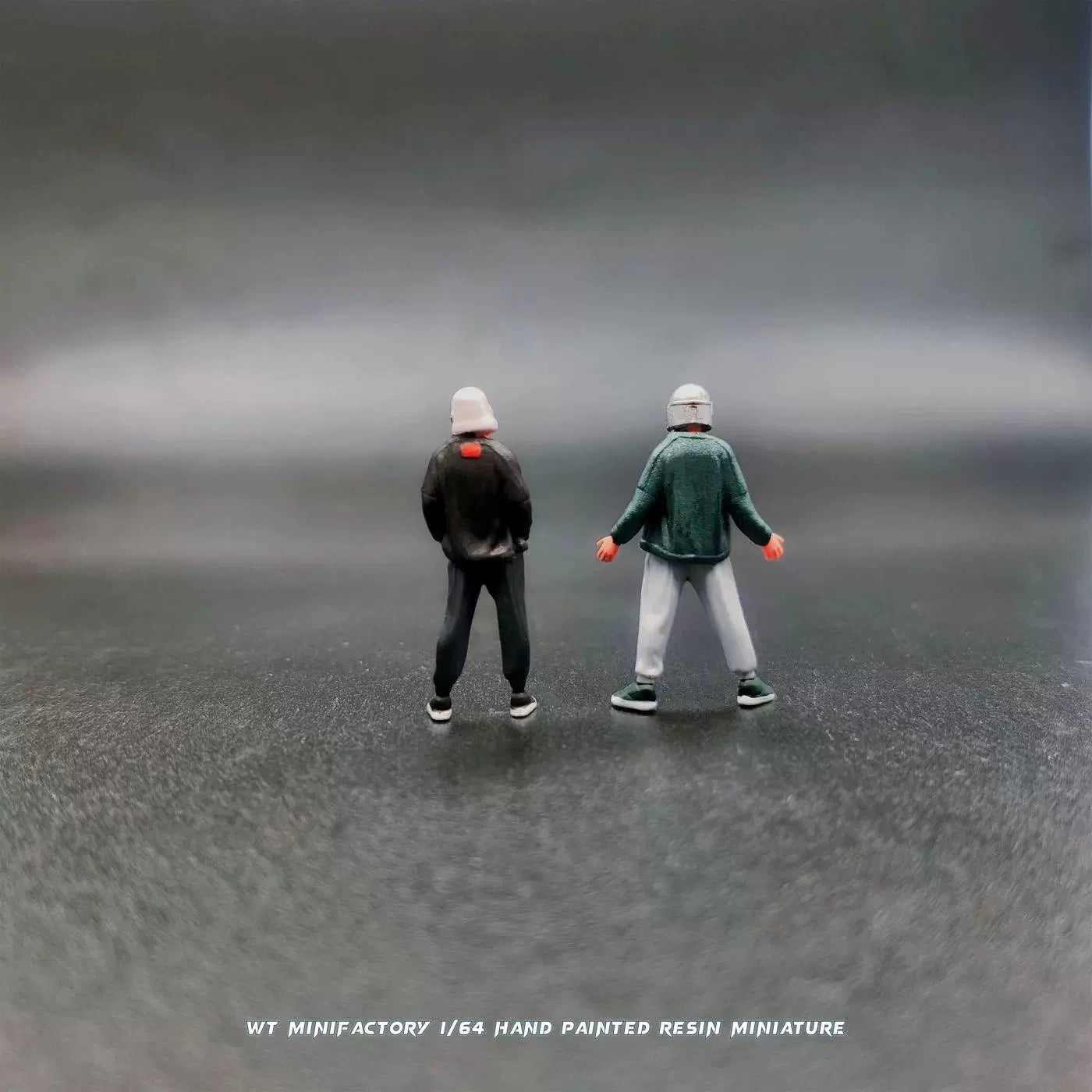 WT Minifactory 1/64 Scale Figurines Model Headwear Prank Collection Miniature Hand-painted