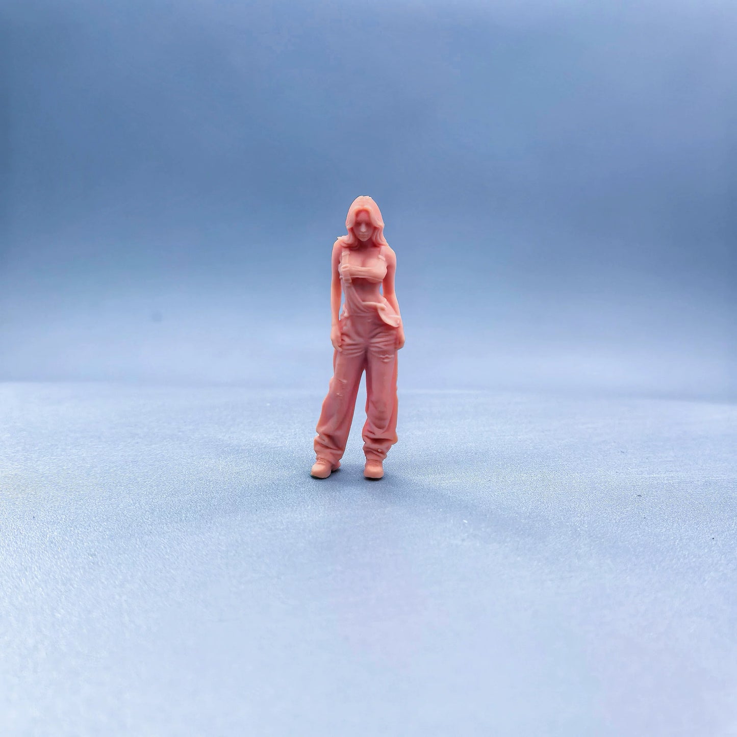 1/64 1/43 Figurines Scale Model Resin Strap Pants Beauty Uncolored Miniatures Diorama Hand-painted W631