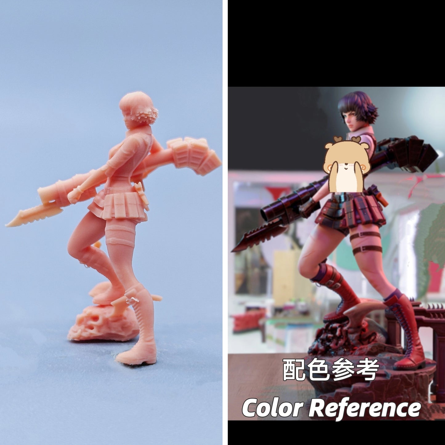 1/64 1/43 Figurines Scale Model Resin Devil Weeps Letty Uncolored Miniatures Diorama Hand-painted D229 D230