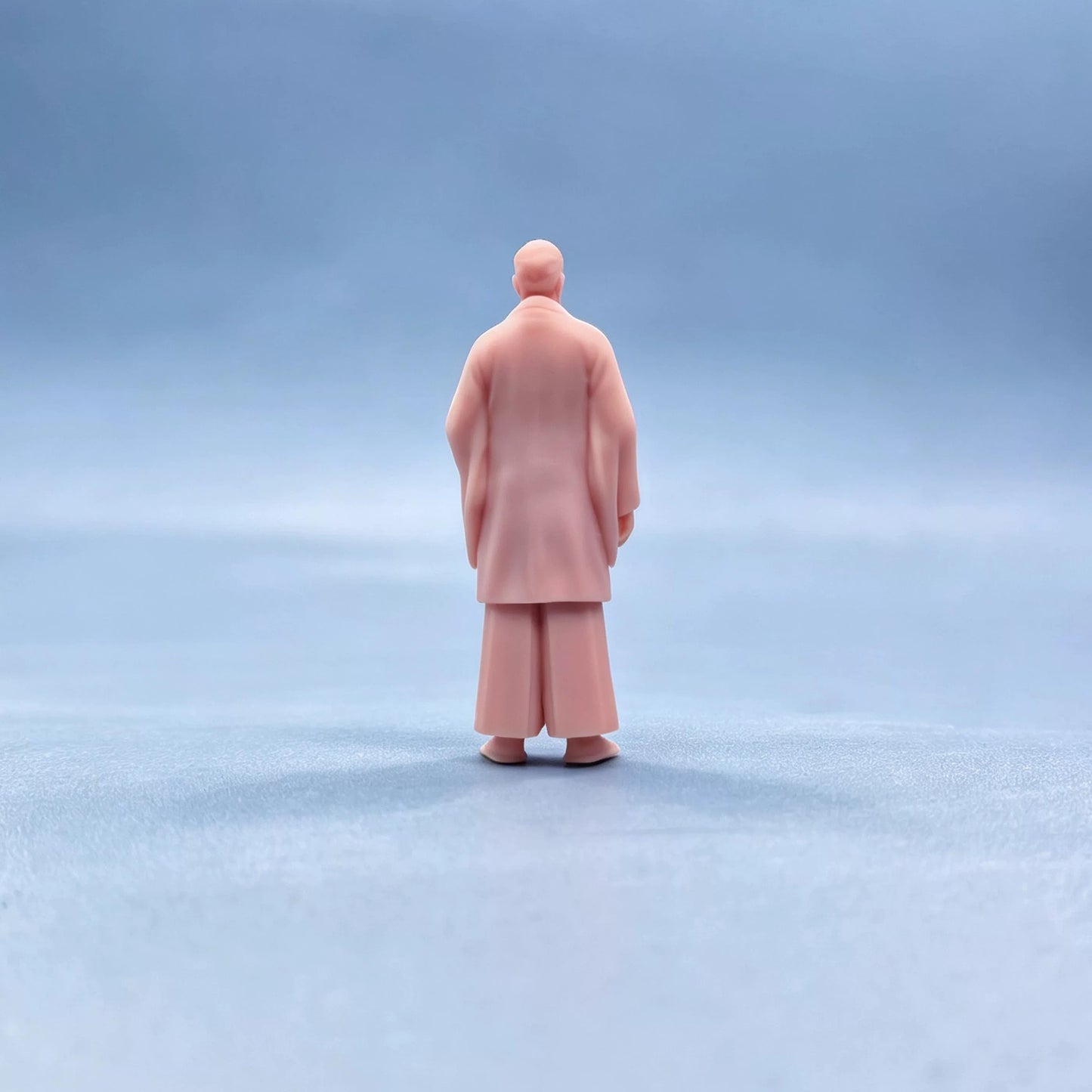 1/64 1/43 Figurines Scale Model Resin Japanese Family Elders' Kimono Uncolored Miniatures Diorama Hand-painted W715