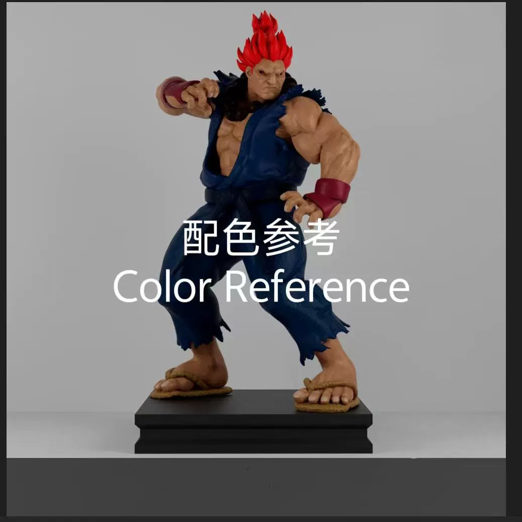 1/64 1/43 Figurines Scale Model Resin Street Fighter Gouki Uncolored Miniatures Diorama Hand-painted  C101