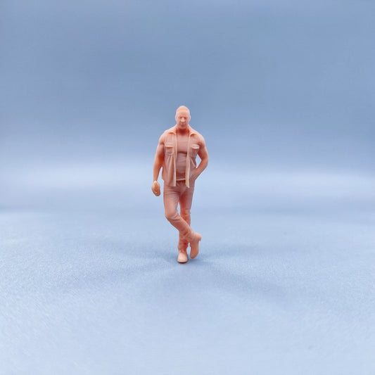1/64 1/43 Figurines Scale Model Resin Speed and Passion Dominic Uncolored Miniatures Diorama Hand-painted W522