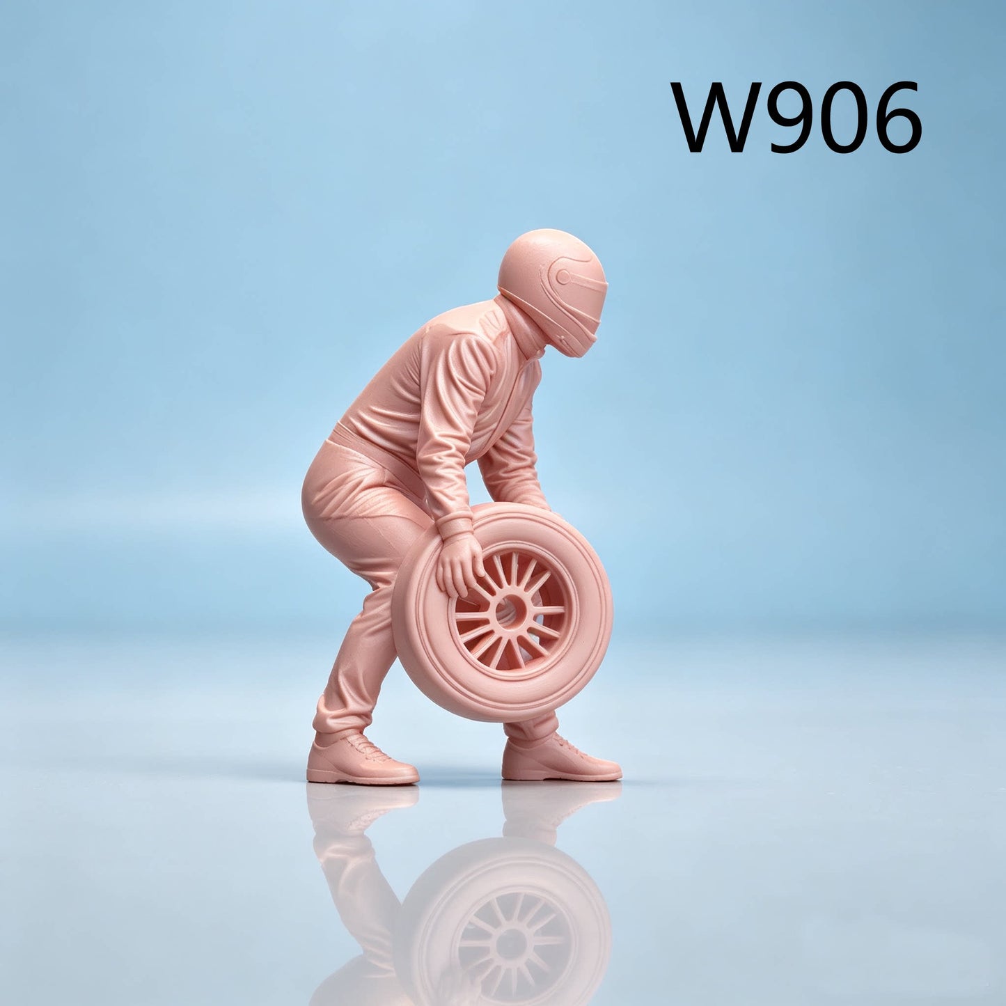 1/64 1/43 Figurines Scale Model Resin F1 Racing Repair Team Uncolored Miniatures Diorama Hand-painted W906 W915